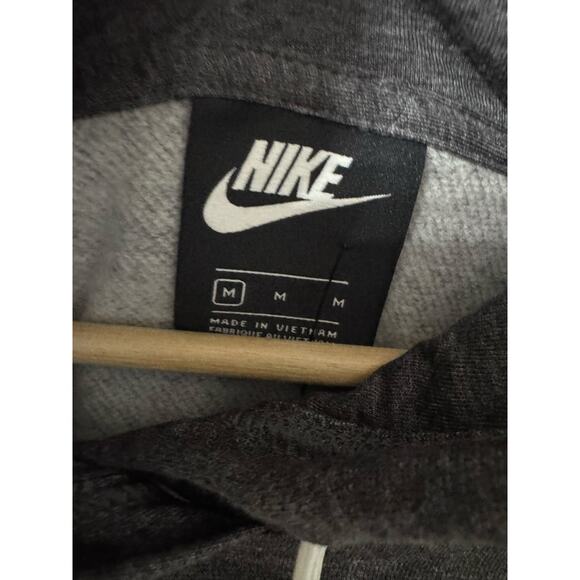 Nike Womens Gray Fleece Varsity Hoodie Size‎ Medium NWT - Picture 4 of 6